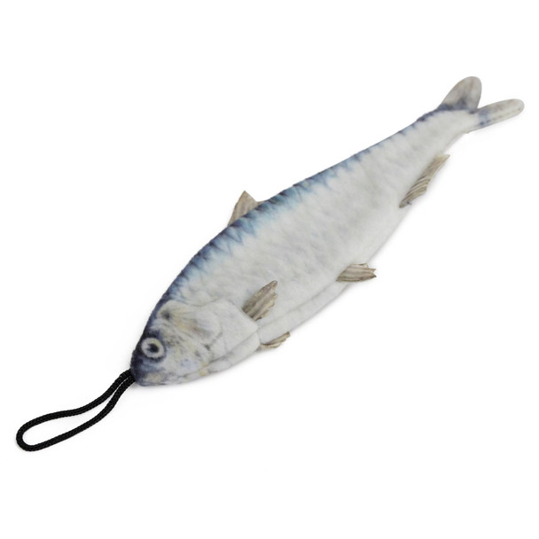 Iron Cat Sardine w/ Catnip Pouch Cat Toy Iron Cat Sardine w/ Catnip Pouch Cat Toy