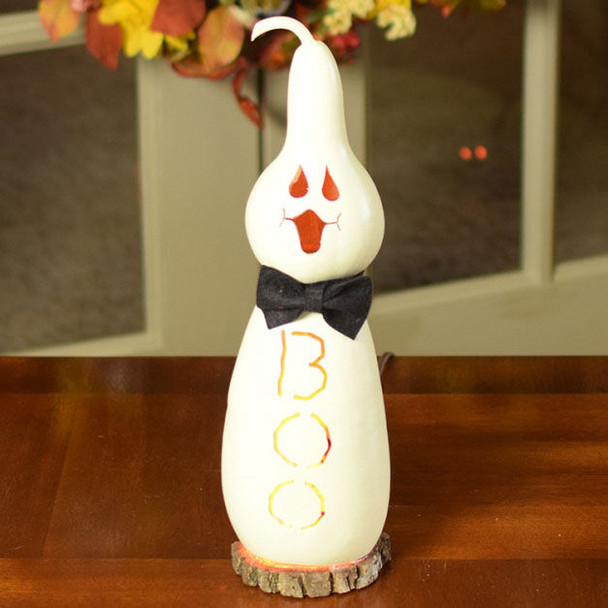 Meadowbrooke Gourds Jack Medium Tall Lit Gourd