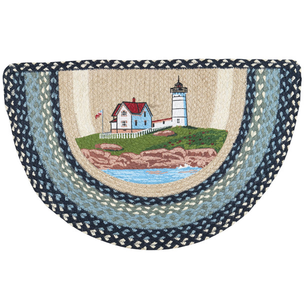 Capitol Earth Nubble Lighthouse Slice Rug