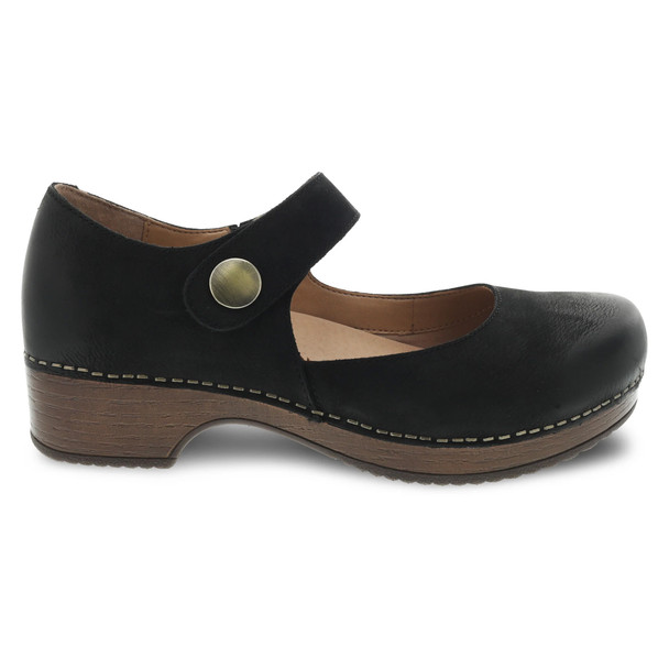 Dansko Women's Beatrice Burnished Nubuck Leather Clog