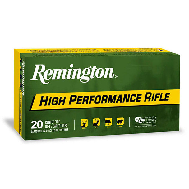 Remington High Performance Rifle 243 Winchester 80 Grain PSP Rifle Ammo (20)
