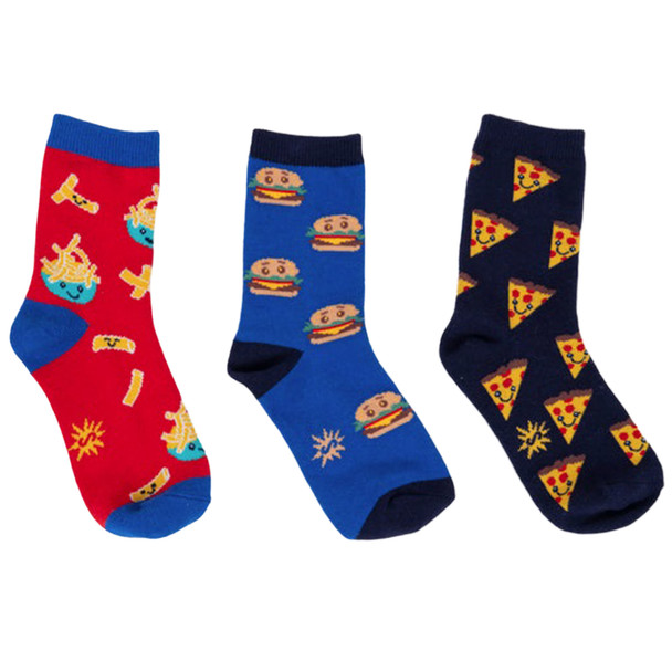 Sock It To Me Youth You Mac Me So Happy Sock, 3-Piece