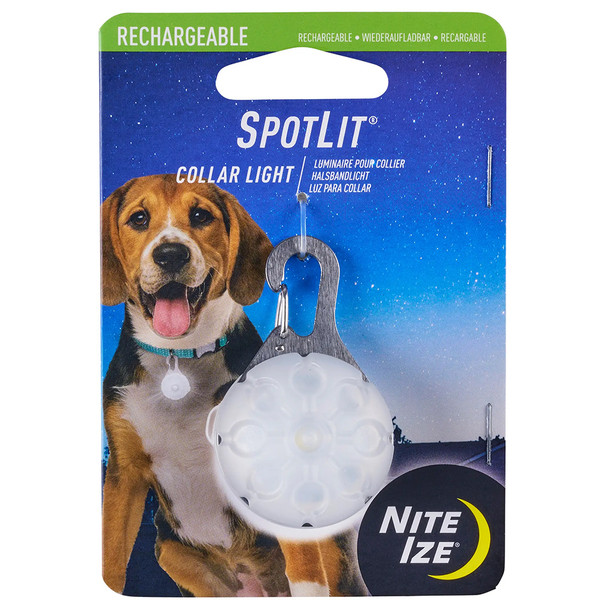Nite Ize SpotLit Rechargeable Dog Collar Light