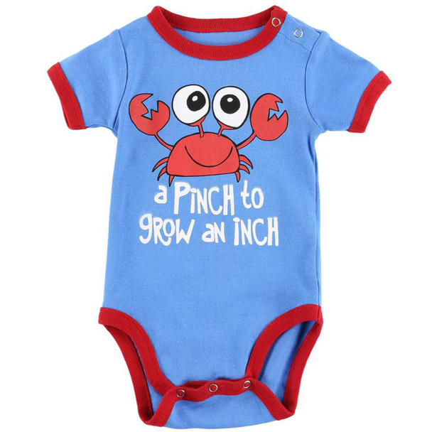 Lazy One Infant Crabby Creeper Onesie
