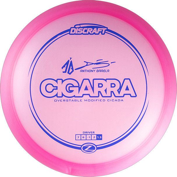 Discraft Anthony Barela Signature Series Z Cigarra Fairway Driver Golf Disc