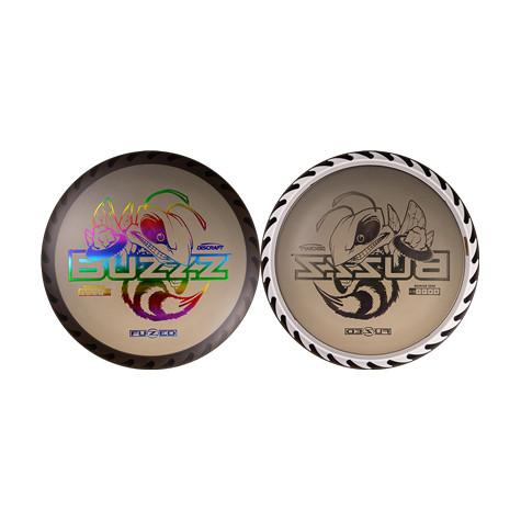 Discraft Fuzed Z Buzzz w/ BuzzzSaw Pattern Mid-Range Golf Disc