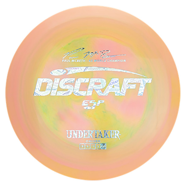 Discraft Paul McBeth 6x ESP Undertaker Signature Series Fairway Driver Golf Disc