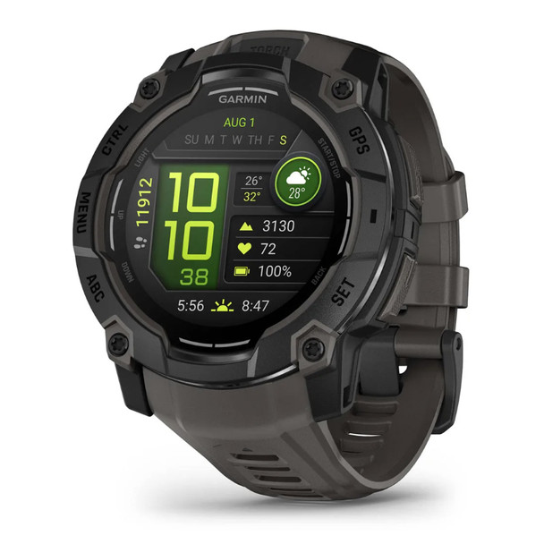 Garmin Instinct 3 AMOLED GPS Multi-Sport Smartwatch