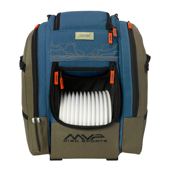 MVP James Conrad Signature Edition Voyager Slim Disc Golf Backpack Bag