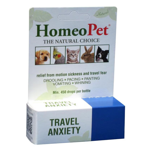 HomeoPet Travel Anxiety Pet Calming Aid