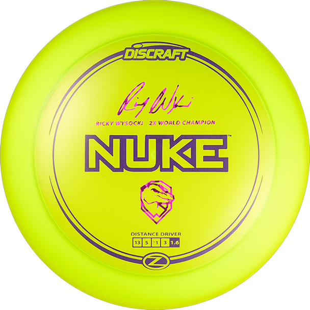 Discraft Ricky Wysocki Signature Series Z Nuke Distance Driver Golf Disc