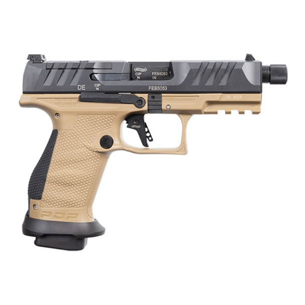 Walther PDP Pro Compact FDE 4.6" 9mm 4" 18-Round Pistol w/ 3 Magazines