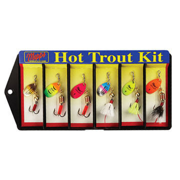 Mepps Trouter Hot Aglia Lure Kit