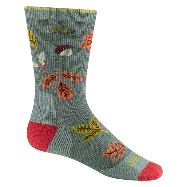 Wide Open Women's Fall In Love Cushioned Crew Socks