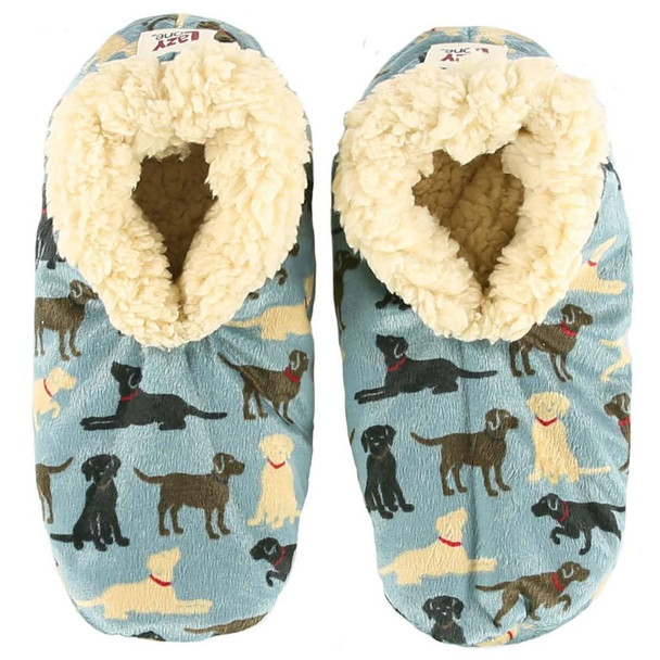 Lazy One Women's Labs Fuzzy Feet Slipper
