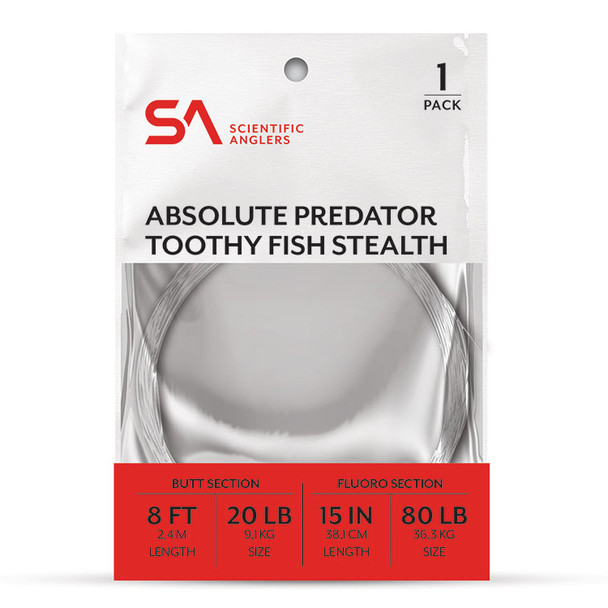 Scientific Anglers Absolute Predator Toothy Fish Stealth Bite Leader