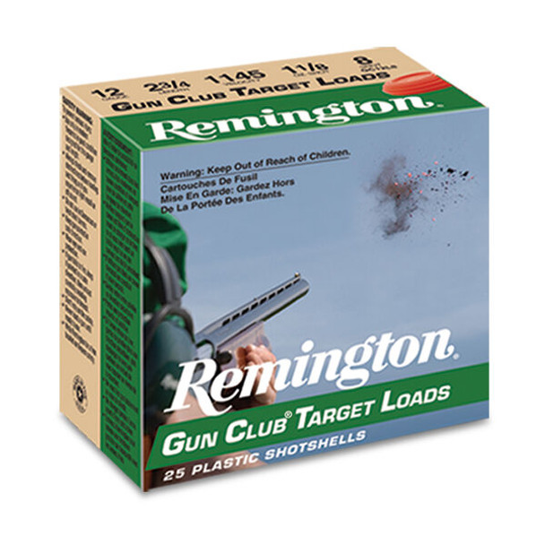 Remington Gun Club Target Loads 20 GA 2-3/4" 7/8 oz. #9 Shotshell Ammo (250)