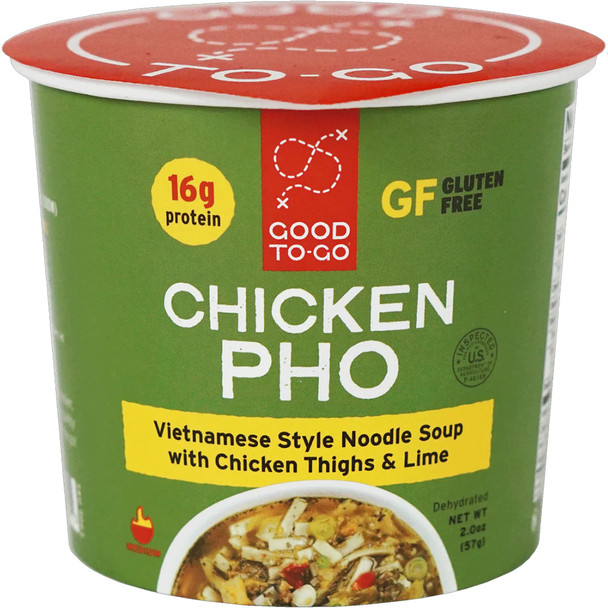 Good To-Go GF Chicken Pho Microwave Meal - 1 Serving