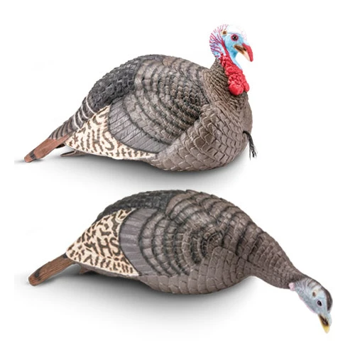 Hunter's Specialties Strut-Lite Jake & Feeding Hen Decoys Combo
