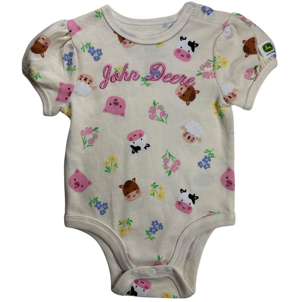 John Deere Infant Farm Animal Onesie