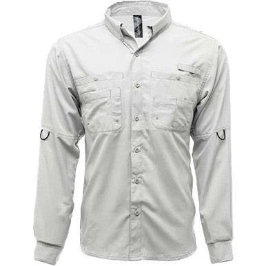 BANDAL BGS-4S8BMC XL ホワイトシャツ Burnside Men's Long Sleeve Fishing Shirt - Kittery Trading Post