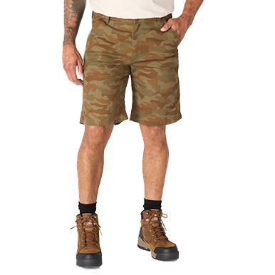 Carhartt Men's Relaxed 10" Camo Rigby Dungaree Short