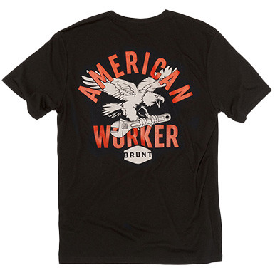 Brunt Men's American Worker Short-Sleeve Tee