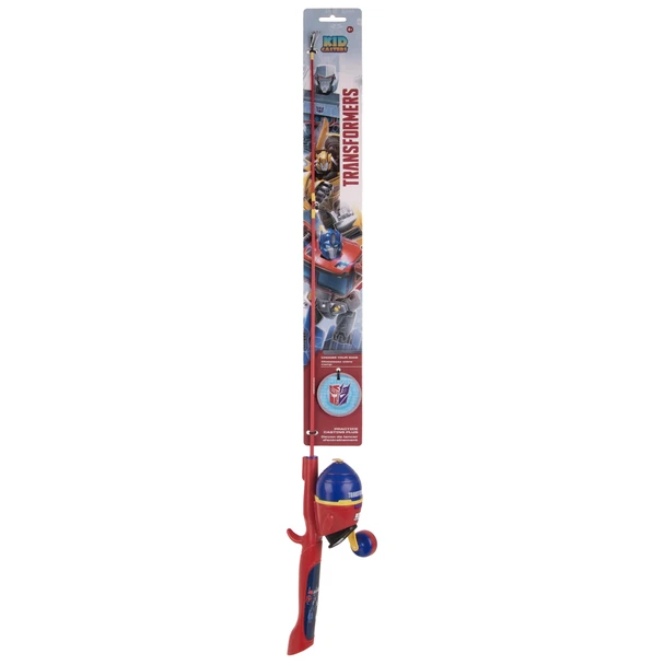 Kid Casters Children's Transformers Spincast Combo