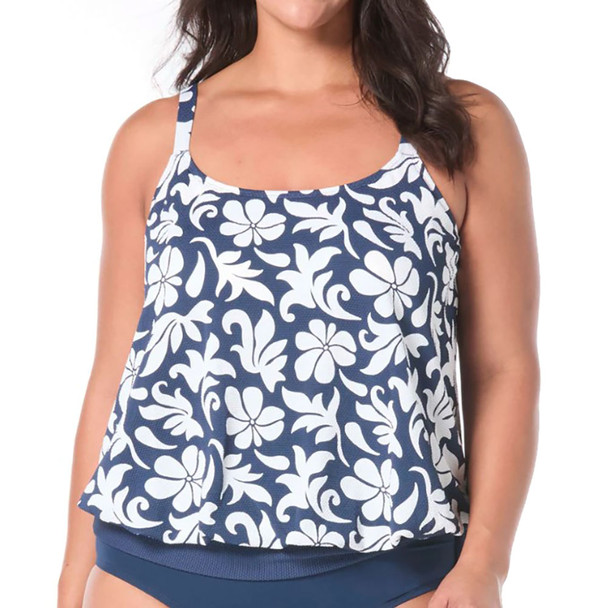 Beach House - Gabar - Swim Anywhere Women's Sarah Floral Tankini Top