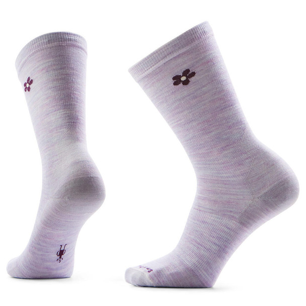 SmartWool Women's Groovy Bloom Zero Cushion Crew Sock