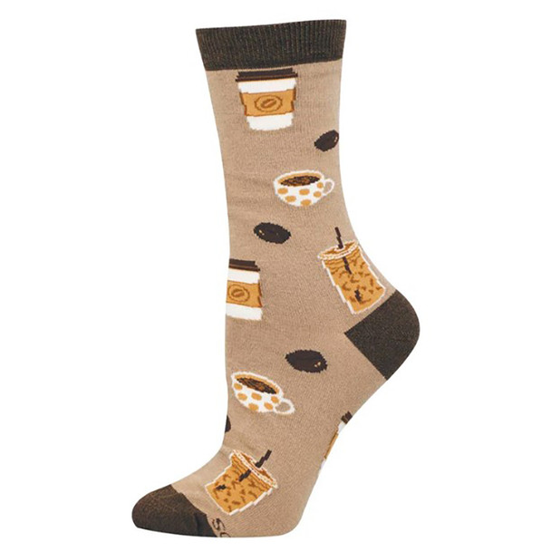 Socksmith Women's Coffee Coffee Coffee Bamboo Crew Socks
