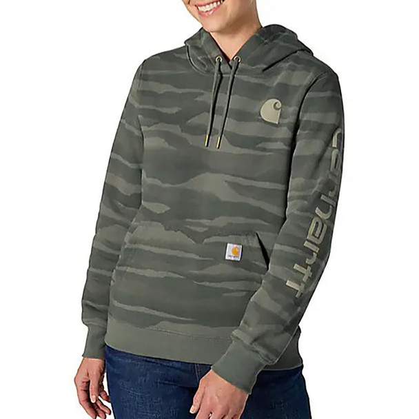 Carhartt Women's Marquette Landscape Camo Sweatshirt