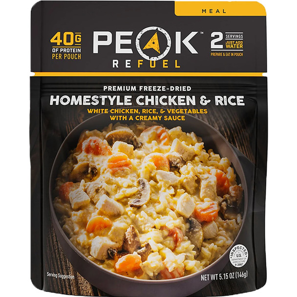Peak Refuel Homestyle Chicken & Rice - 2 Servings