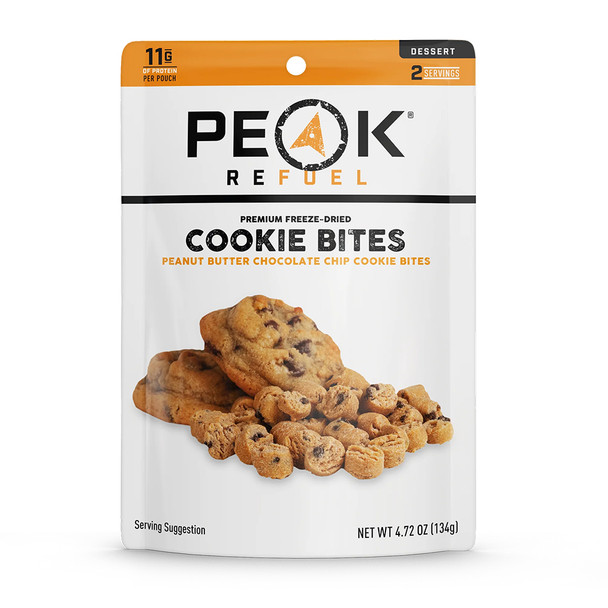 Peak Refuel Peanut Butter Chocolate Chip Cookie Bites Dessert - 2 Servings