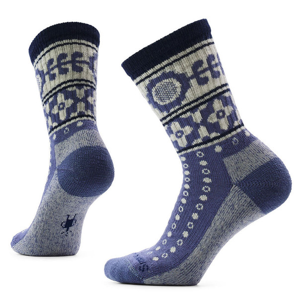 SmartWool Women's Everyday Cozy Retro Sunflower Crew Socks