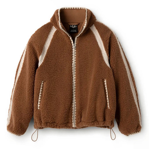 Ugg Women's Nikia Crochet UGGfluff Jacket