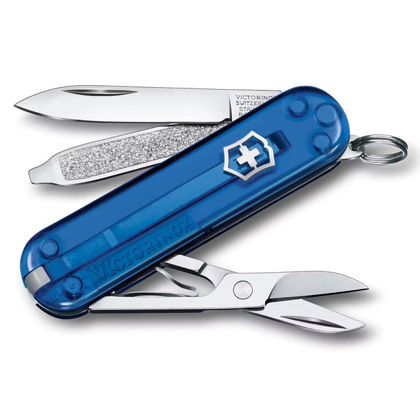 Victorinox Swiss Army Classic SD Transparent Multi-Tool Pocket Knife