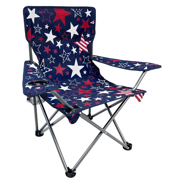 Black Sierra Equipment Junior Stars & Stripes Folding Chair