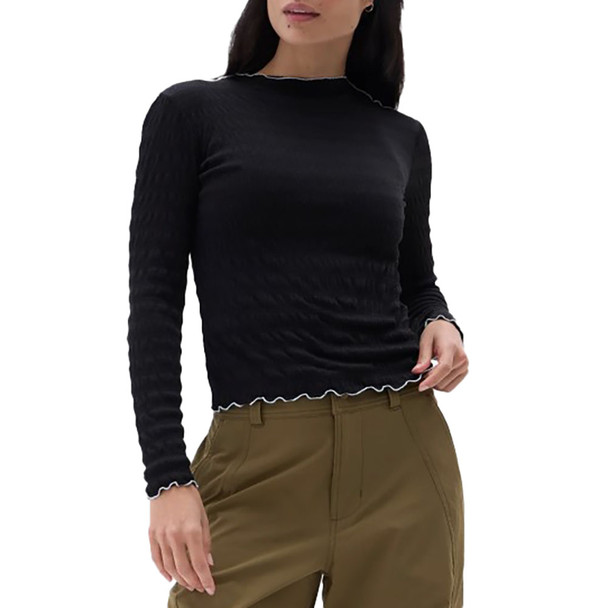 Halfdays Women's Ynes Long Sleeve Top