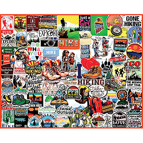 White Mountain Jigsaw Puzzle - I Love Hiking