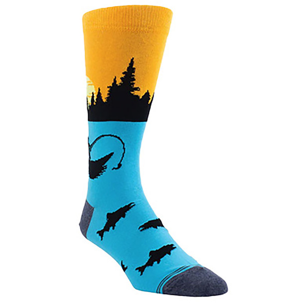 Perri's Socks The Great Outdoors Fishing Weekend Socks