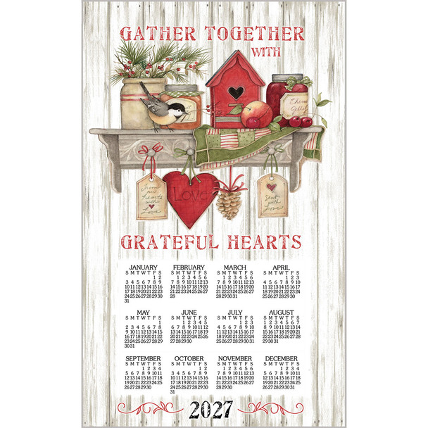 Kay Dee Designs 2027 Kitchen Sentiments Calendar Towel