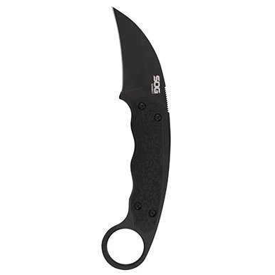 SOG Gambit Blackout Fixed Blade Knife