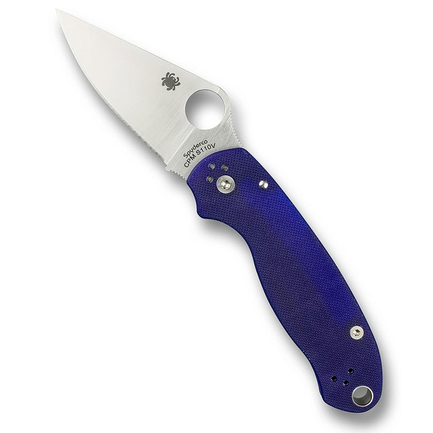Spyderco Para 3 CPM S110V Plainedge Folding Knife