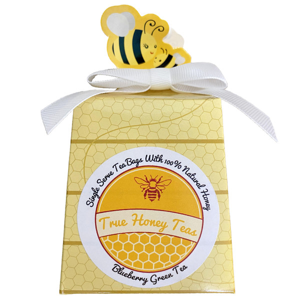 True Honey Teas Blueberry Green Tea Bee Box