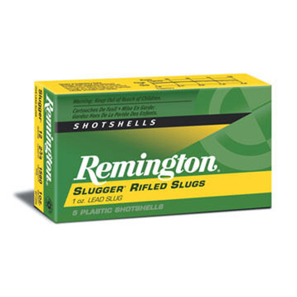 Remington Slugger 12 GA 3" 1 oz. Rifled Slug Ammo (5)