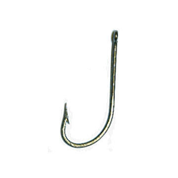 Mustad Classic Standard Strength / Standard Length Stainless Steel O'Shaughnessy Hook - 2-8 Pk.