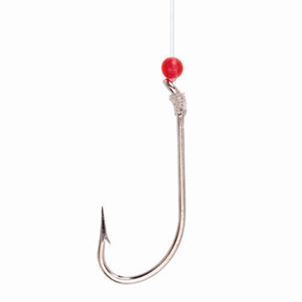 Eagle Claw Lazer Sharp 9180 O'Shaughnessy Medium Wire Snelled Hook - 5 Pk.