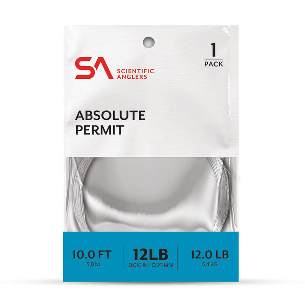 Scientific Anglers Absolute Permit Saltwater Leader - 10 Ft.