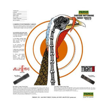 Primos Shotgun Patterning Turkey Target - 12 Pk.